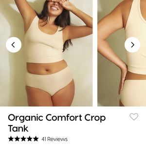 MATE The Label Women's Organic Comfort Crop - XS
